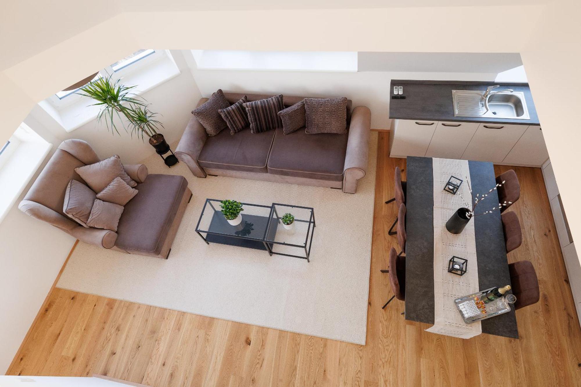 Symphony Apartments 40 - Modern Loft With Terrace And Grill In Central Location Viena Exterior foto